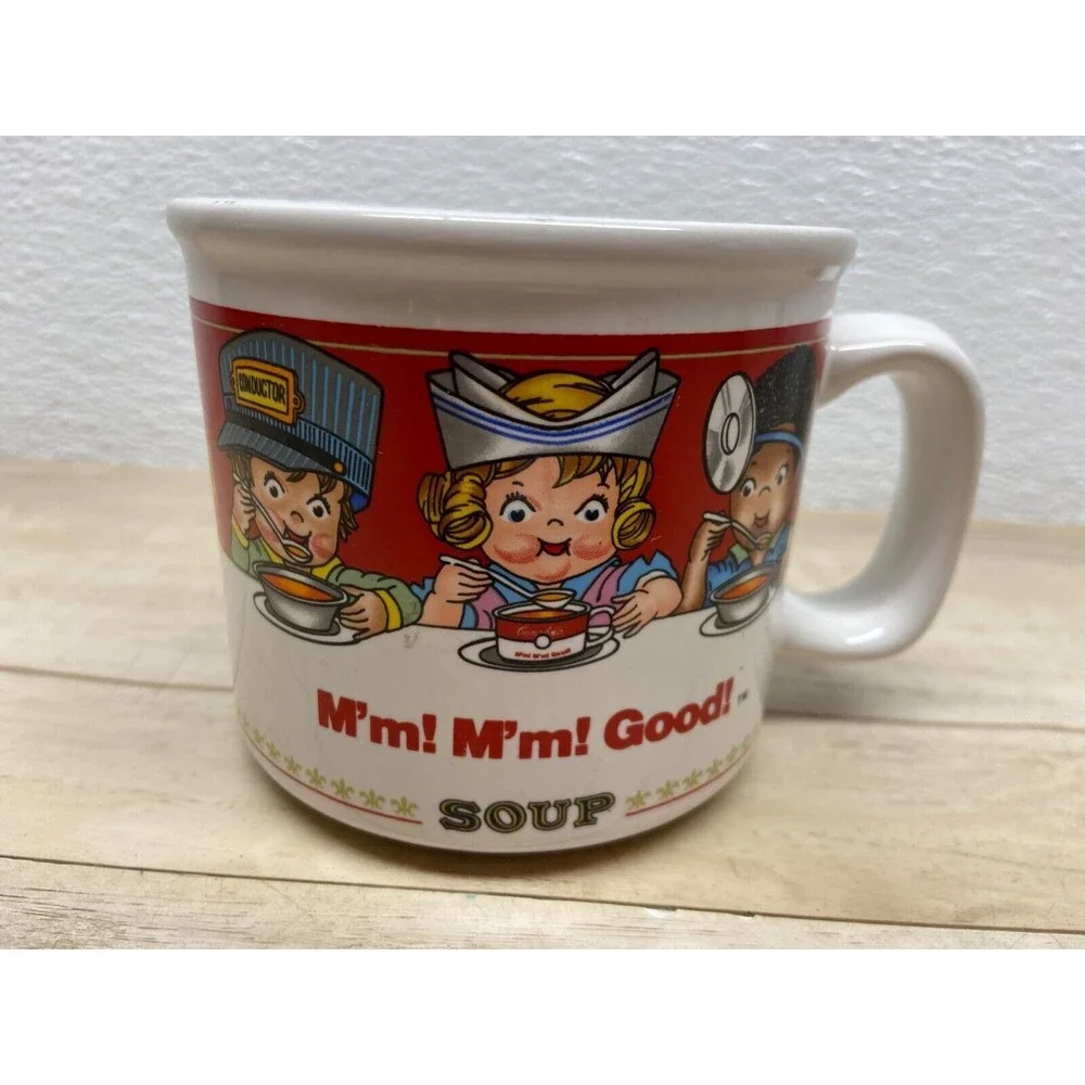 1993 Westwood Trademarks Campbell Soup Porcelain 14 Collectors Oz Coffee Mug
